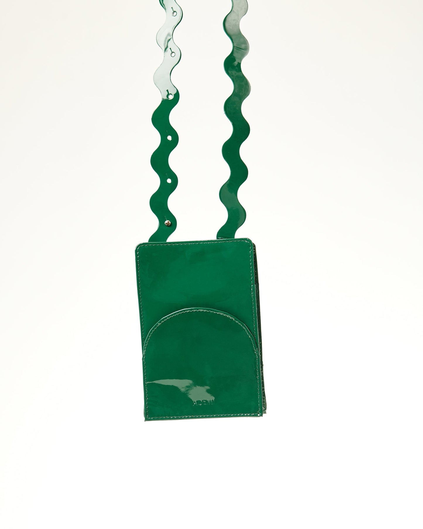 Muffin case Maxi - shiny green
