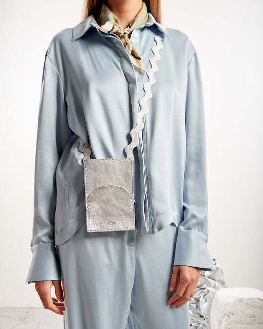 Muffin case Maxi - silver