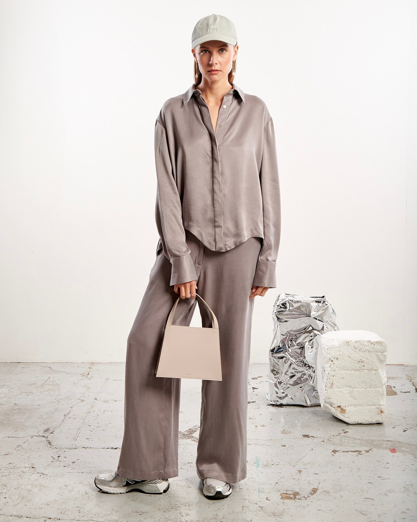 Open trape bag - sand