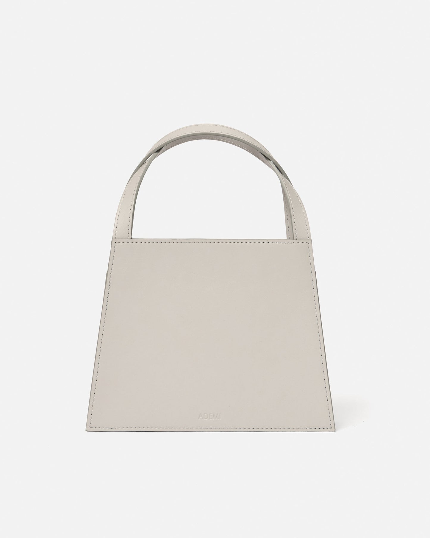 Open trape bag - pearl grey