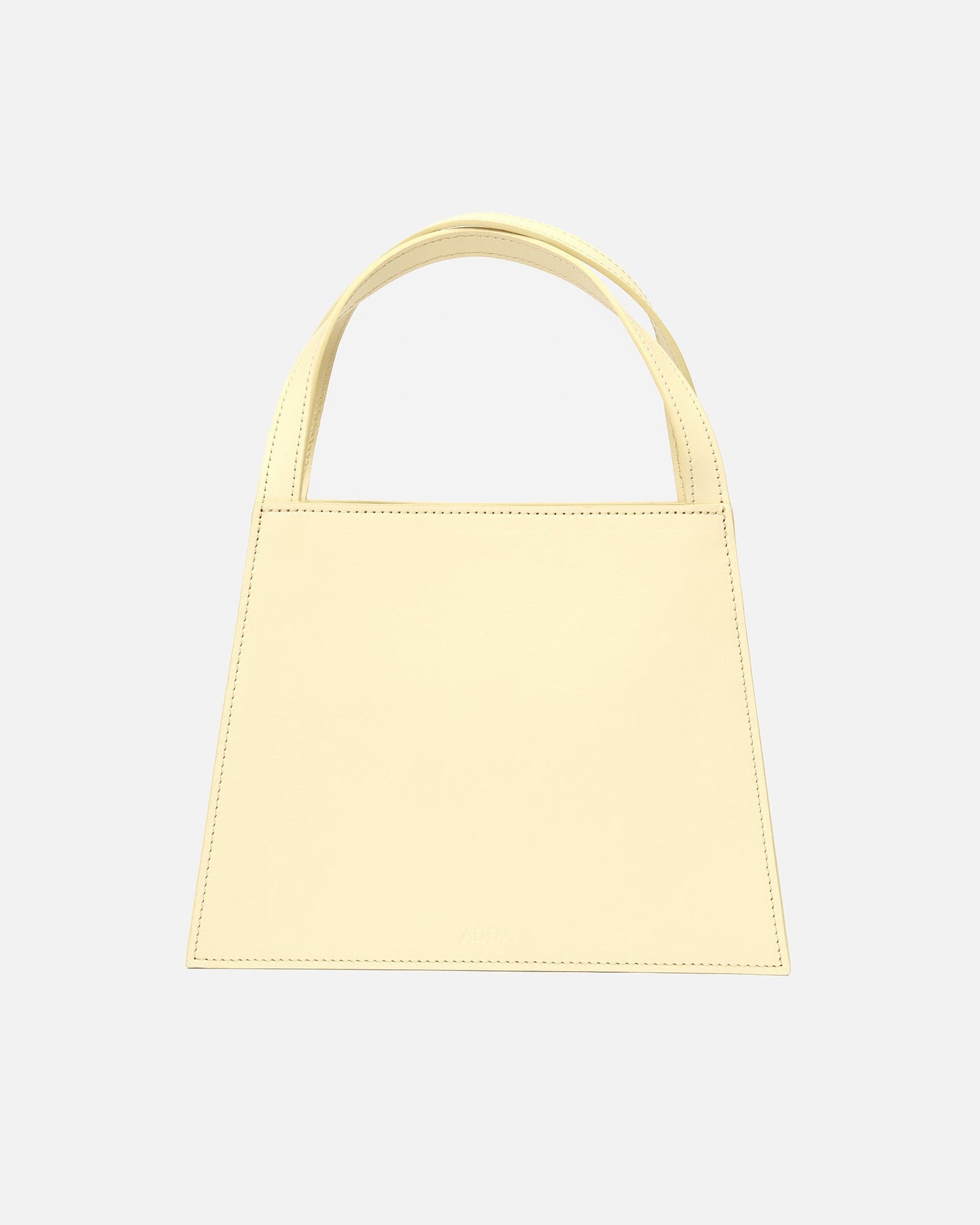 Open trape bag - butter yellow