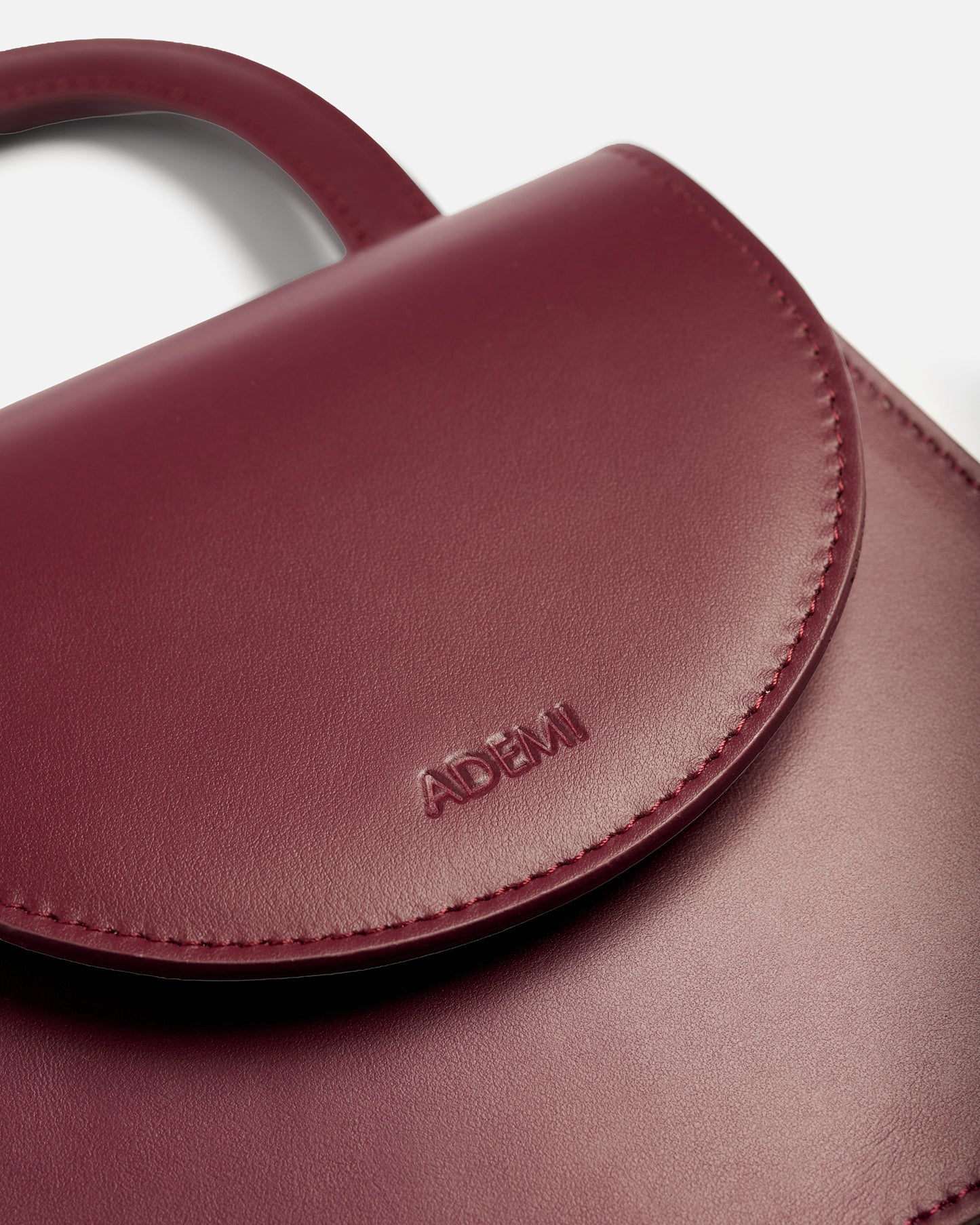 Leather handle bag - sunlight