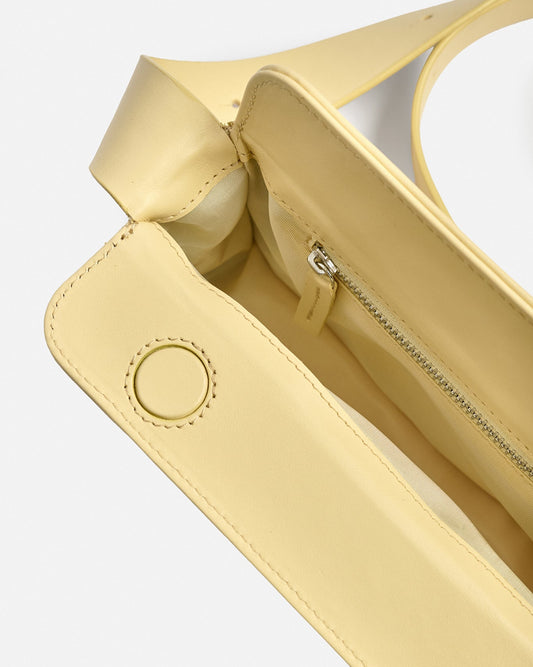 Bow shoulder bag - coffee