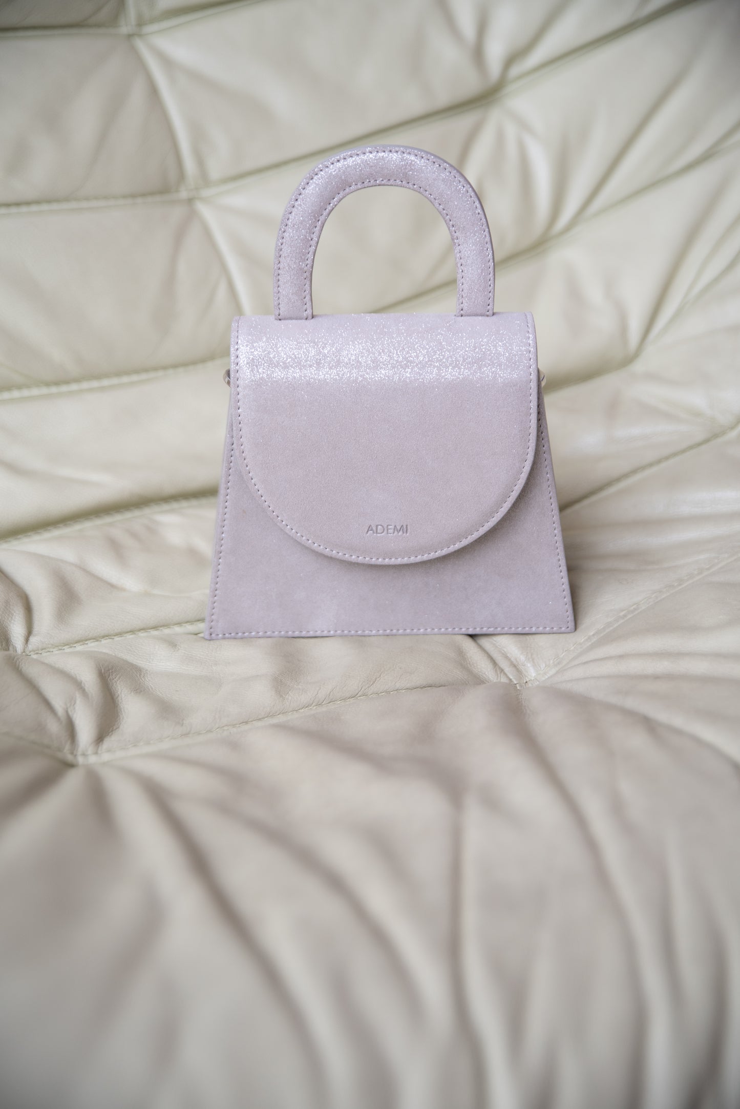 Leather handle bag
