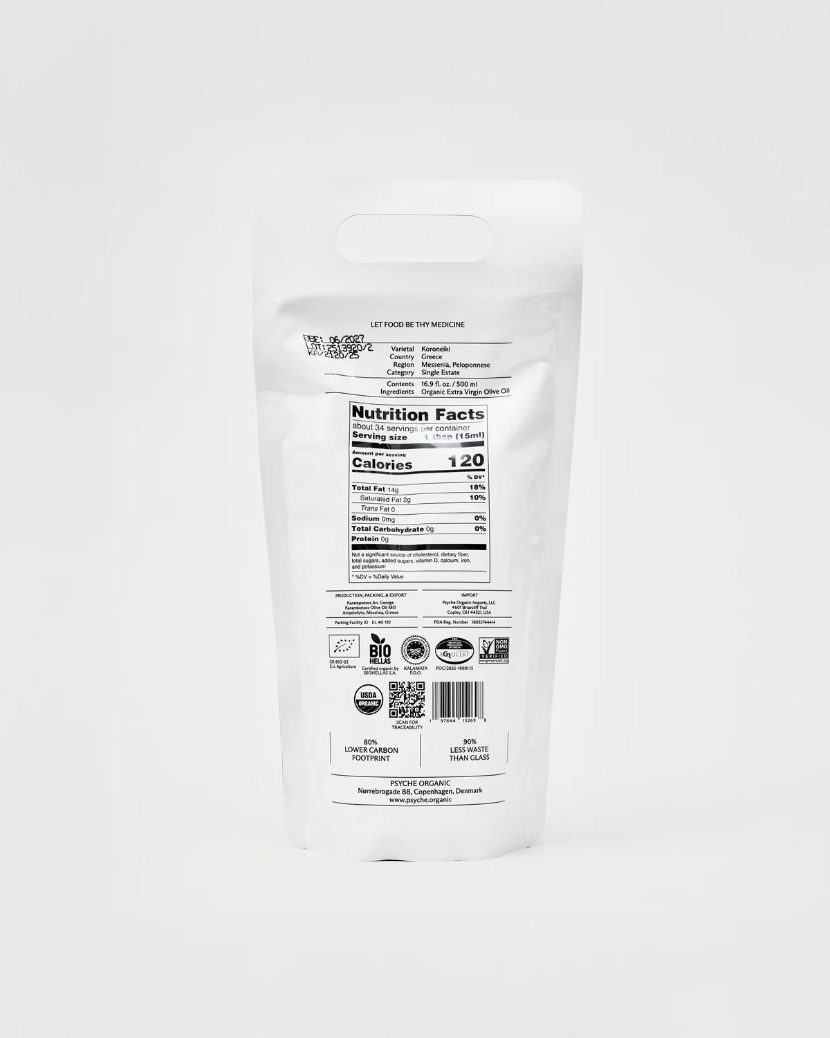 PSYCHÉ Olivový olej