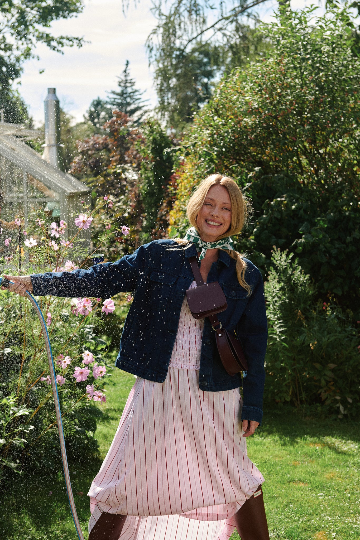 Jedwabny szal Roots of Me