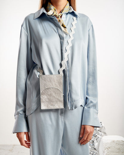 Muffin case Maxi - silver