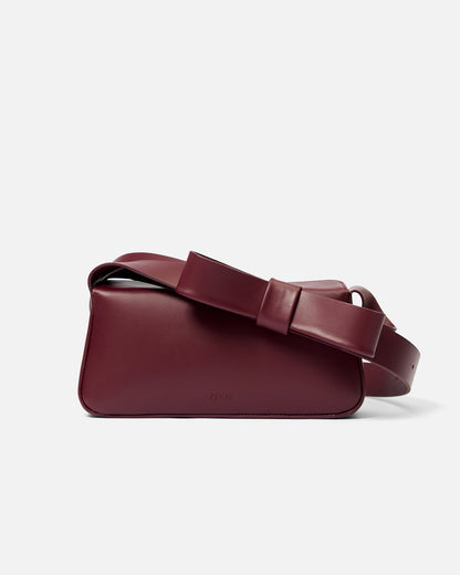 Bow shoulder bag