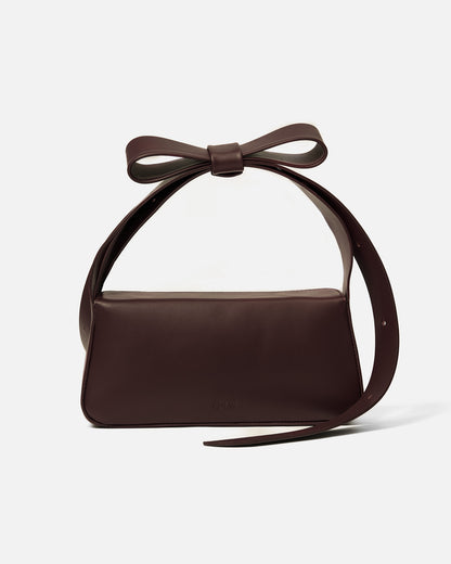 Bow shoulder bag