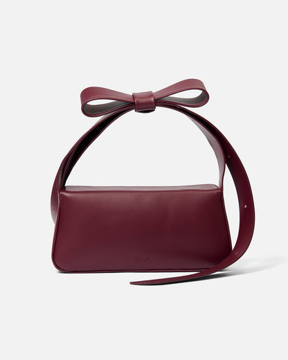 Bow shoulder bag