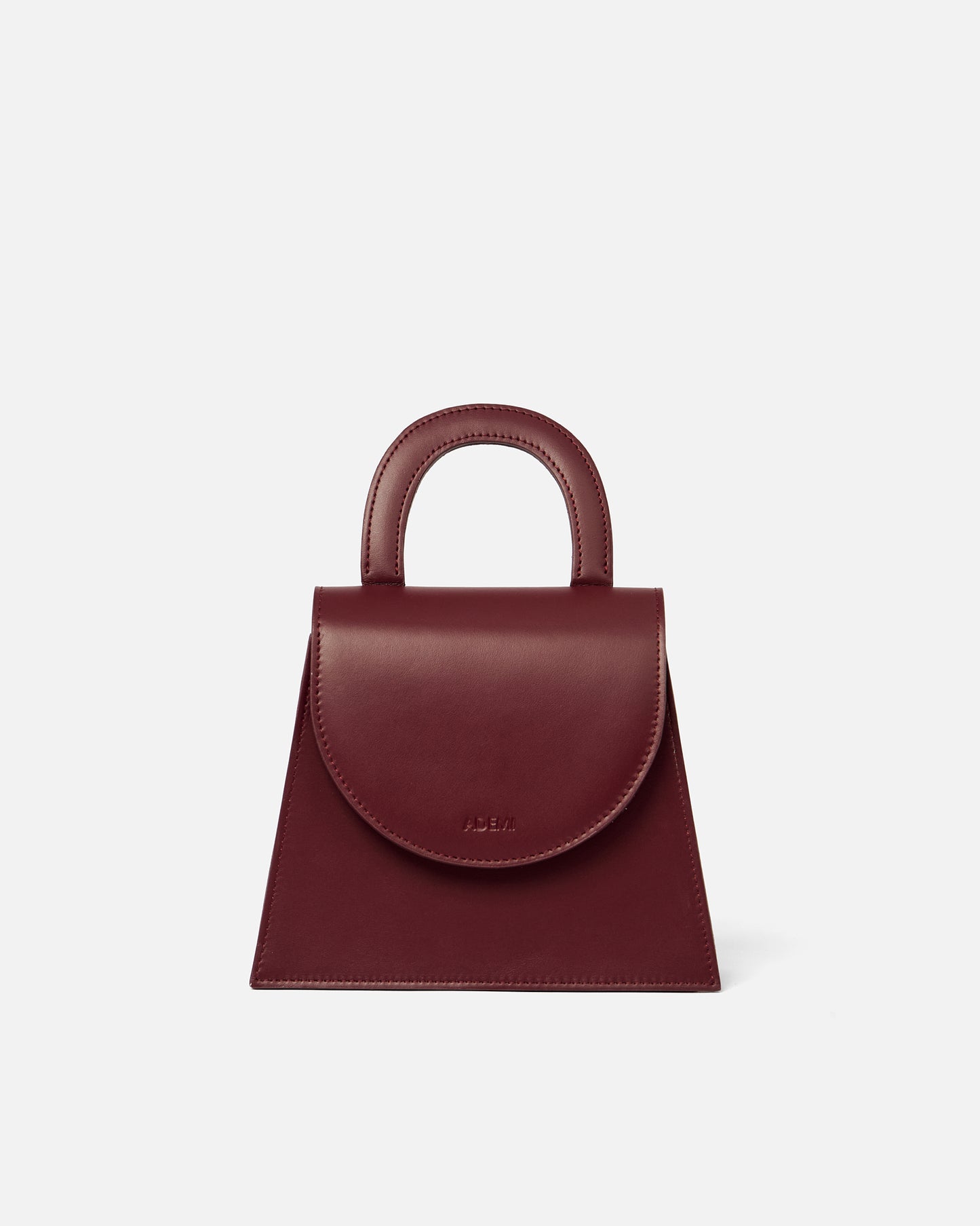 Leather handle bag