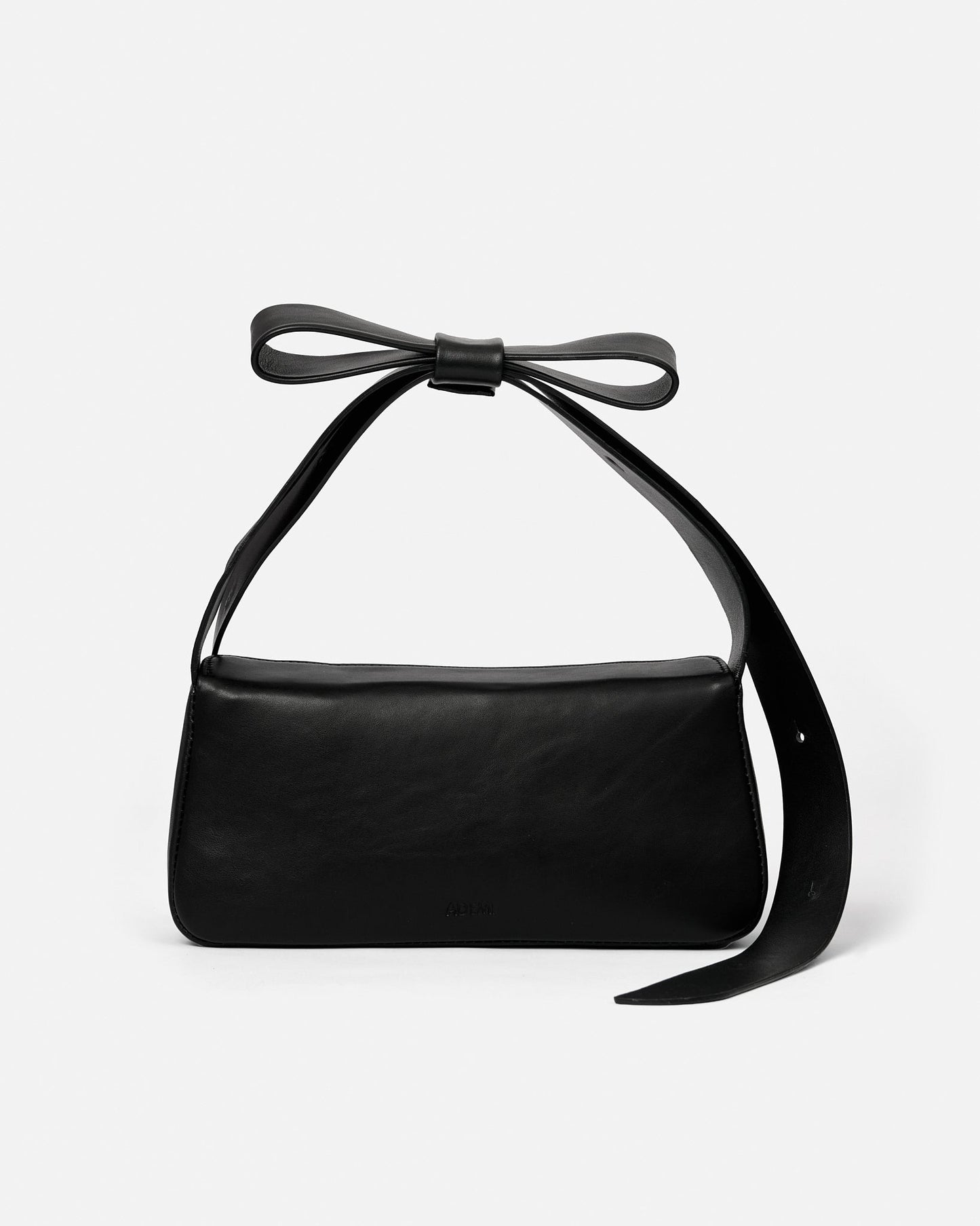 Bow shoulder bag - black