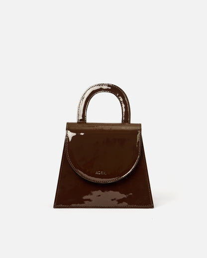 Leather handle bag