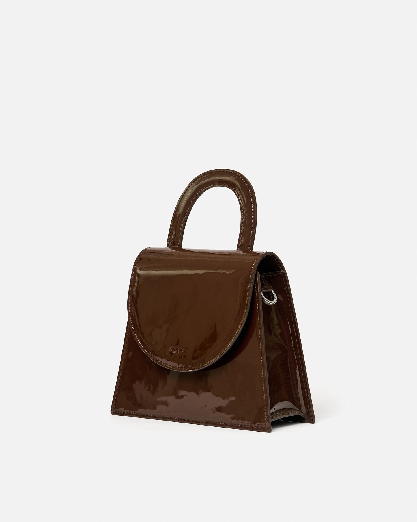 Leather handle bag