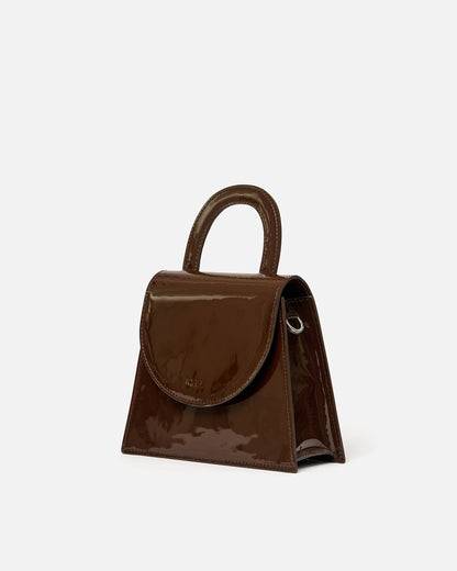 Leather handle bag