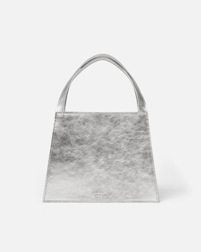 Open trape bag - silver