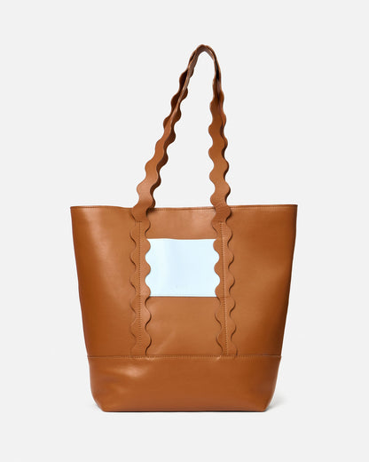Tennis tote - cake + blue
