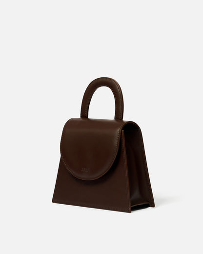 Leather handle bag