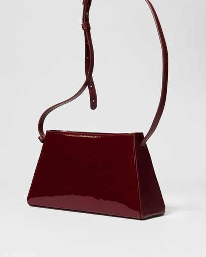 Runner bag - shiny wine