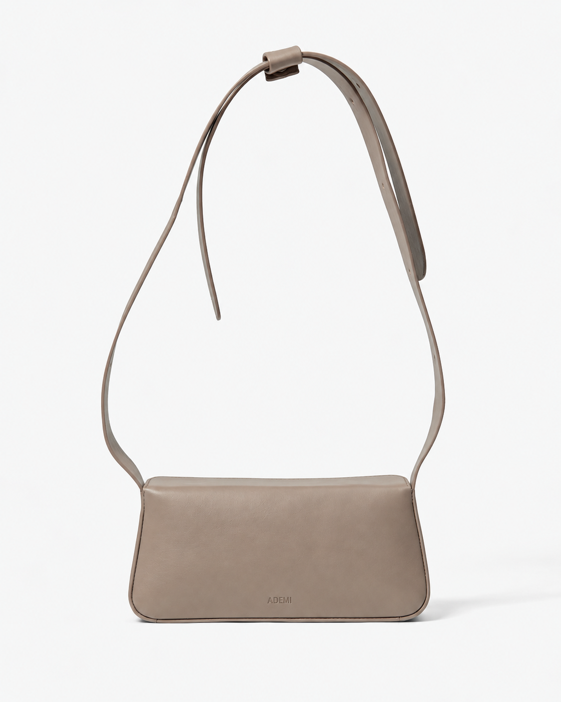 Bow shoulder bag - red wine
