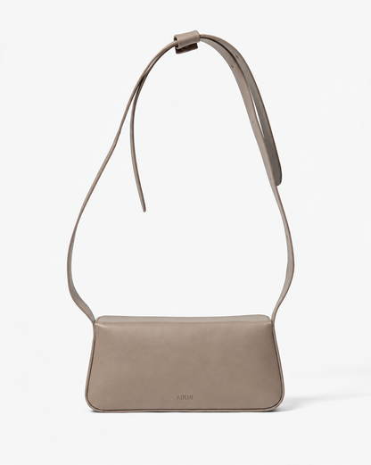 Bow shoulder bag - red wine